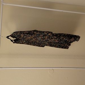 Lauren Conrad , Size 6, Navy Floral Dress